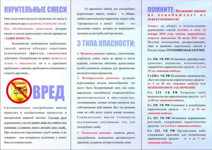 курит смеси